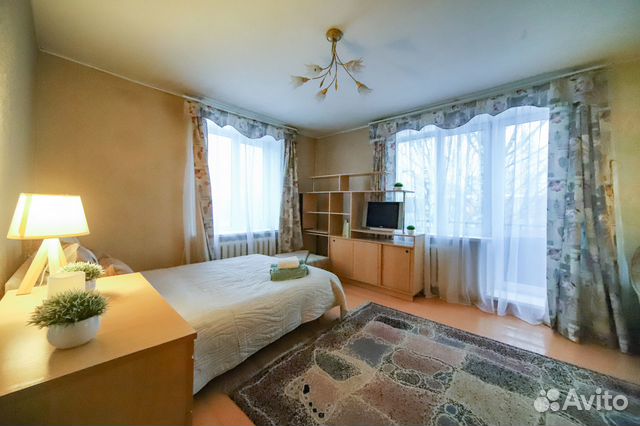 

1-к. квартира, 32 м², 2 кровати