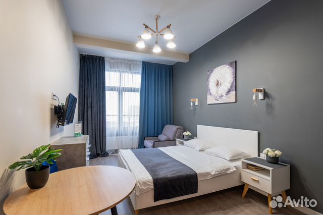 

Квартира-студия в апарт-отеле, 20 м², 1 кровать