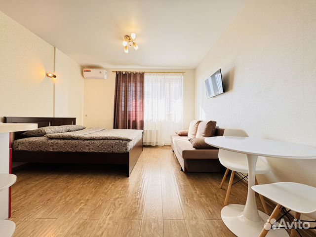 

Квартира-студия, 28 м², 2 кровати