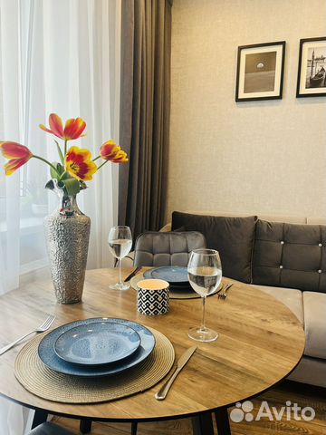 

1-к. квартира, 43,5 м², 2 кровати