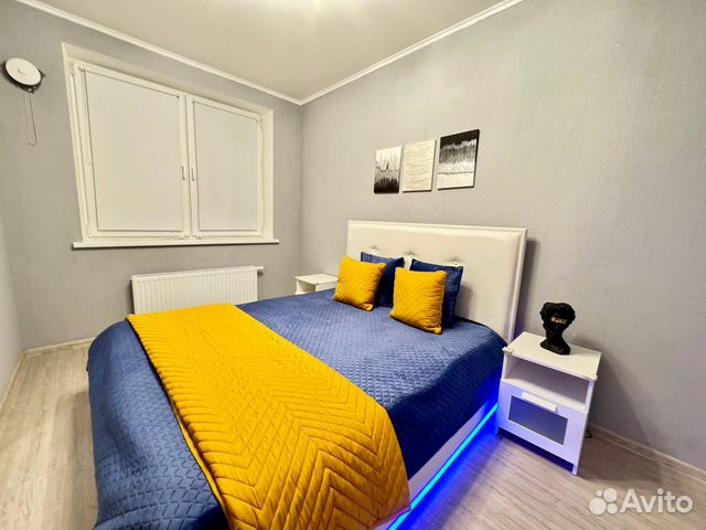 

1-к. квартира, 44,1 м², 2 кровати