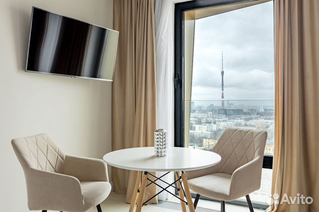 

Квартира-студия, 35 м², 1 кровать