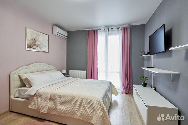 

1-к. квартира, 37 м², 2 кровати