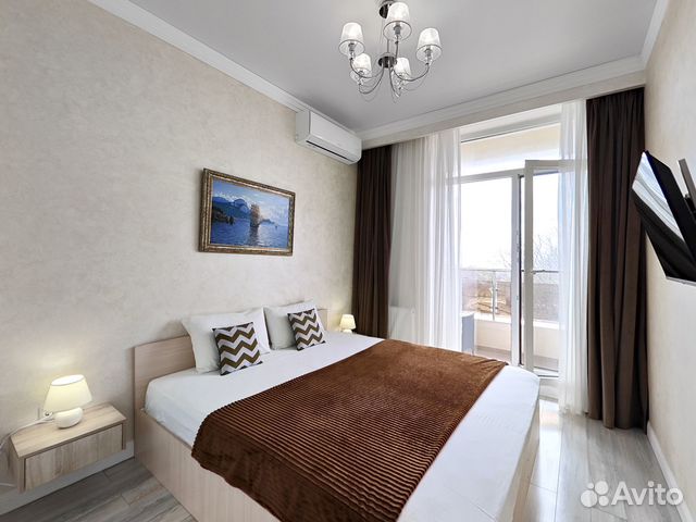 

1-к. квартира, 45 м², 2 кровати