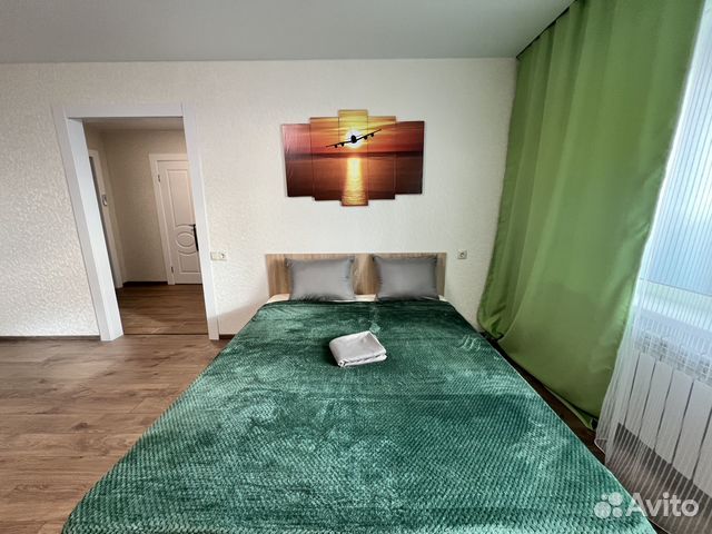 

1-к. квартира, 54 м², 3 кровати