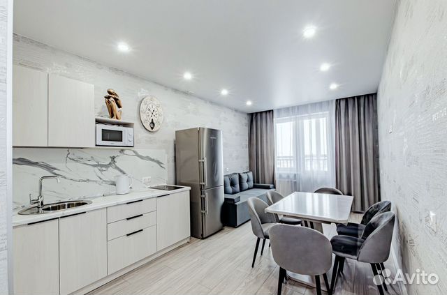 

1-к. квартира, 52 м², 3 кровати