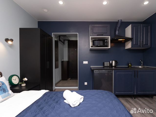

Квартира-студия, 16,8 м², 2 кровати