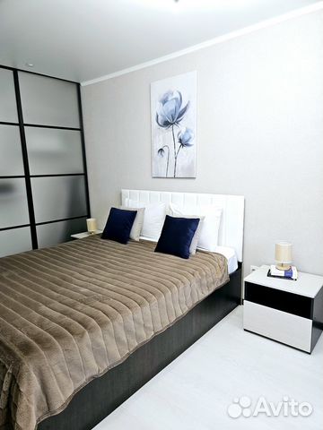 

1-к. квартира, 45 м², 2 кровати