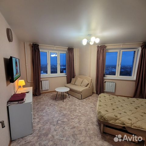 

1-к. квартира, 45 м², 3 кровати