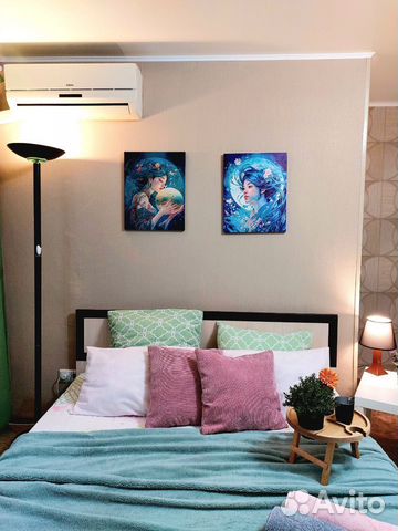 

1-к. квартира, 36 м², 2 кровати