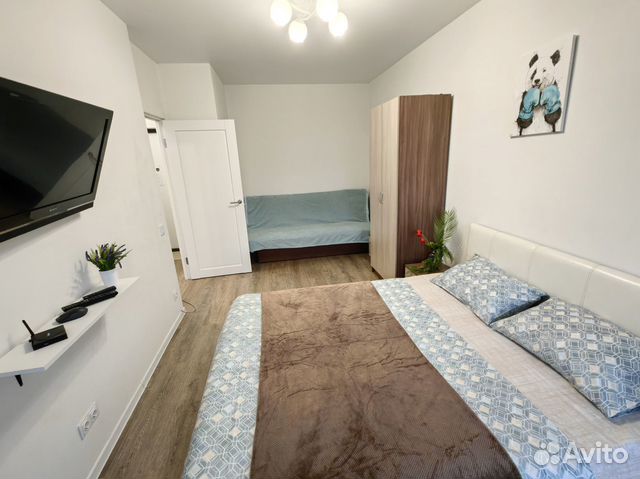

1-к. квартира, 35 м², 2 кровати
