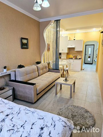 

Квартира-студия, 35 м², 2 кровати