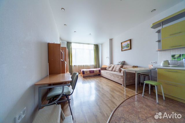 

Квартира-студия, 30 м², 3 кровати
