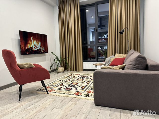 

1-к. квартира, 47 м², 2 кровати