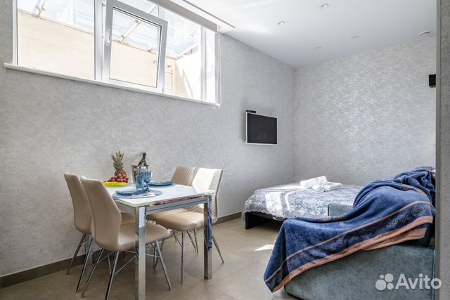 

Квартира-студия, 25 м², 2 кровати