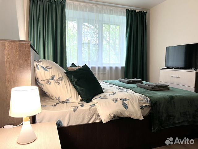 

1-к. квартира, 30 м², 2 кровати