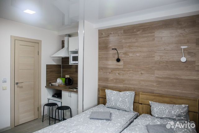 

1-к. квартира, 25 м², 2 кровати