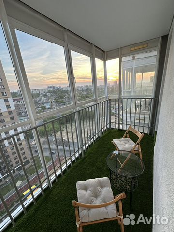 

Квартира-студия, 34 м², 1 кровать