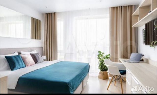 

1-к. квартира, 27 м², 1 кровать