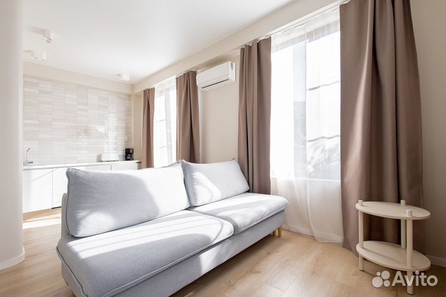 

Квартира-студия, 35 м², 2 кровати