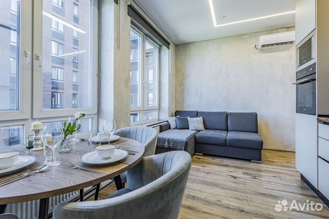 

Квартира-студия, 40 м², 2 кровати