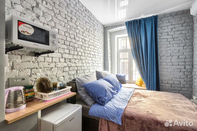 

Квартира-студия, 18 м², 2 кровати
