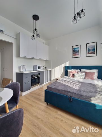 

Квартира-студия, 24 м², 1 кровать
