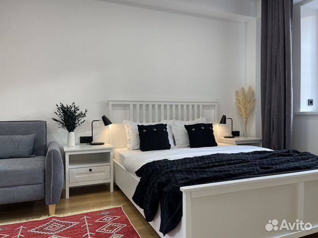 

1-к. квартира, 34 м², 2 кровати