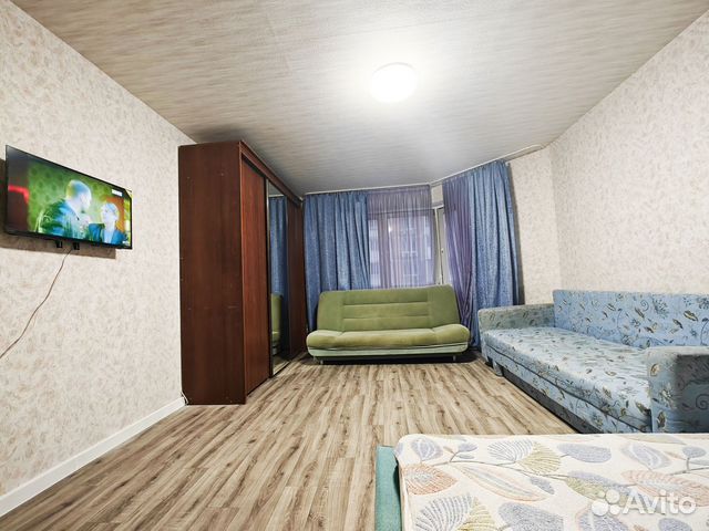 

1-к. квартира, 47,6 м², 3 кровати