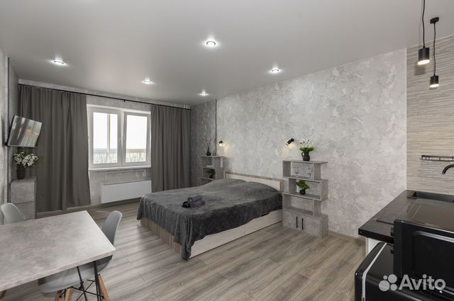 

Квартира-студия, 30 м², 2 кровати