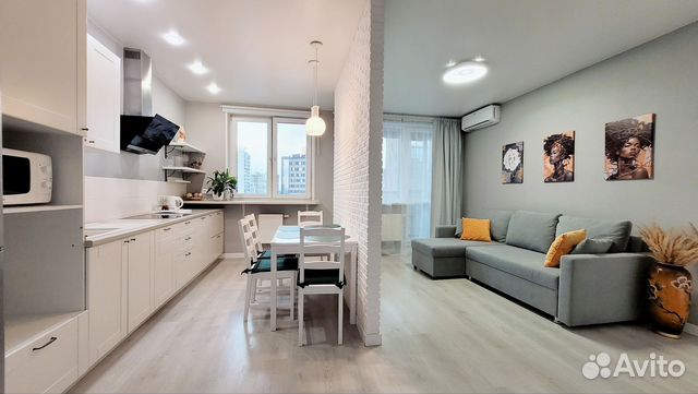

1-к. квартира, 58 м², 3 кровати
