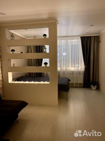 

1-к. квартира, 46 м², 2 кровати