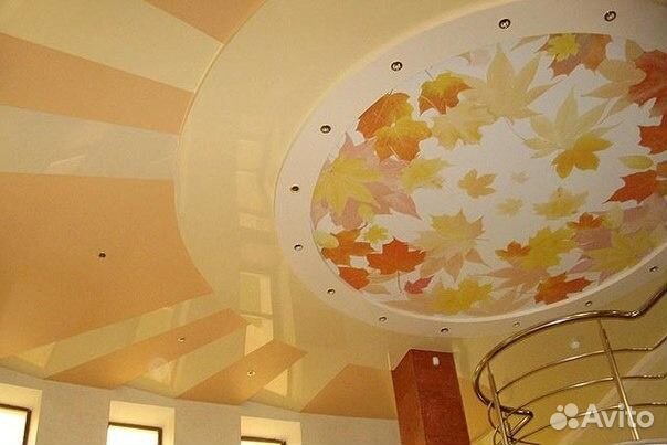 Натяжной потолок с фотопечатью Натяжной потолок с фотопечатью