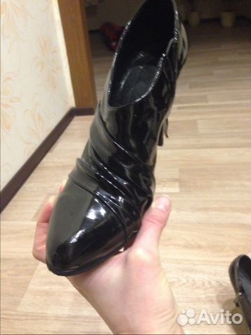 Туфли кожаные