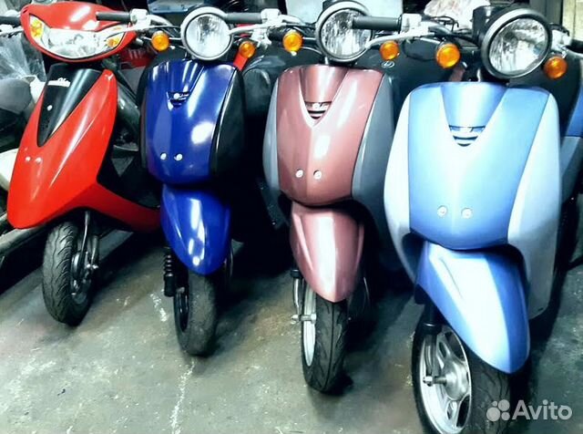 Скутер 4-Тактный Япония Honda Today 50 Ретро-стиль