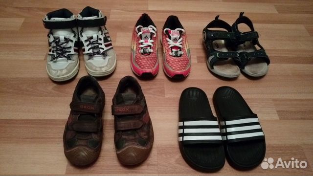 Ботинки Geox р.29;Adidas р.30и32;Waikiki p.30