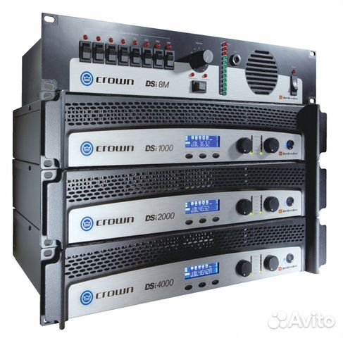 Crown DSi линейка усилителей с DSP