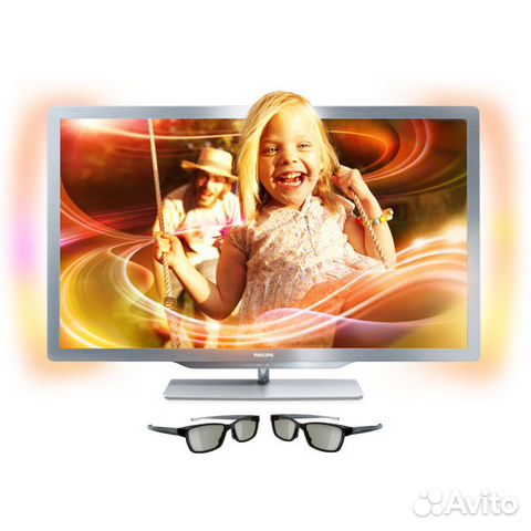 Продаю 3D LED телевизор philips 32PFL7606H