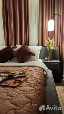 

1-к. квартира, 45 м², 3 кровати