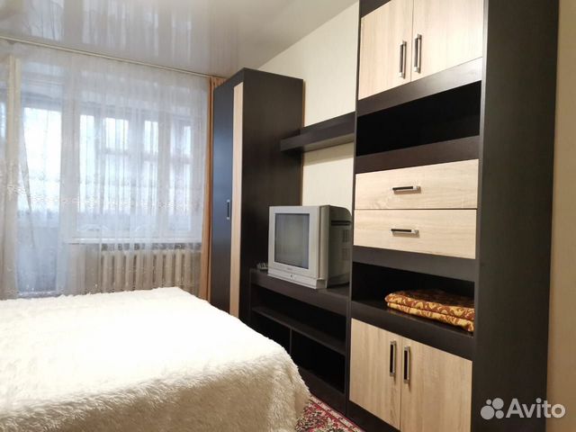 

1-к. квартира, 42 м², 2 кровати
