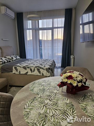 

Квартира-студия, 30 м², 2 кровати