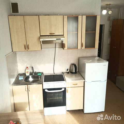

Квартира-студия, 17,4 м², 1 кровать