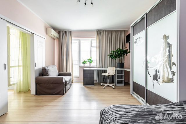 

1-к. квартира, 50 м², 3 кровати