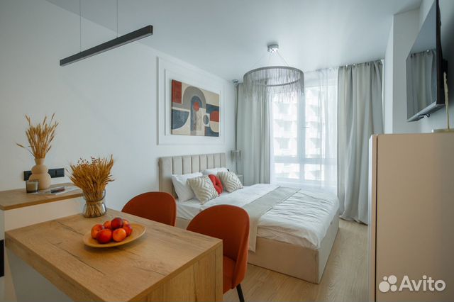 

Квартира-студия, 23 м², 1 кровать