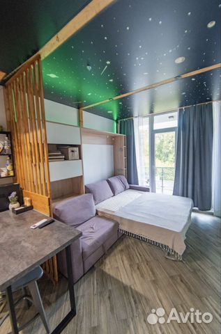 

Квартира-студия, 28 м², 2 кровати