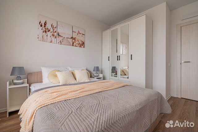

1-к. квартира, 40 м², 3 кровати
