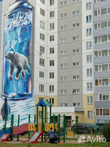 

Квартира-студия, 35 м², 3 кровати