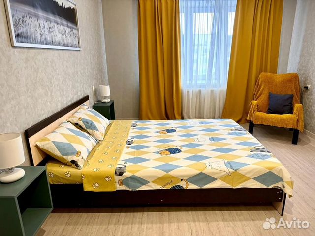 

1-к. квартира, 40 м², 2 кровати