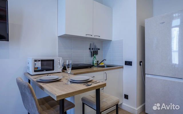 

Квартира-студия, 27 м², 2 кровати
