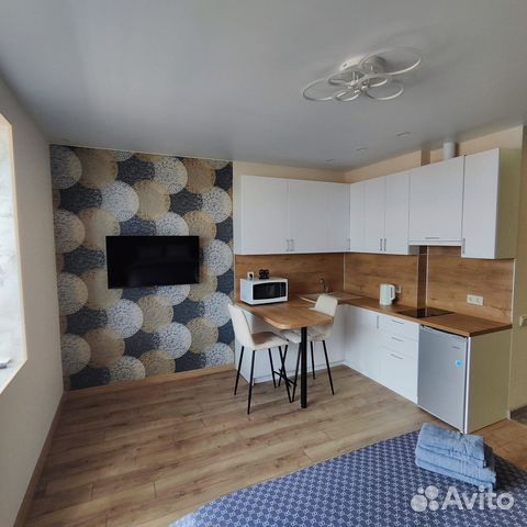 

Квартира-студия, 30 м², 2 кровати